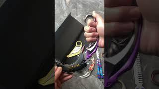 Valorant Champions Reaver Prime Metal Karambit Prop Unboxing #valorant #karambit