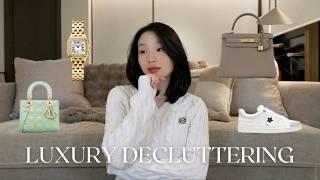 LUXURY WARDROBE DECLUTTERING: Luxury Items I'm Not Loving & Why | Handbags, Jewelry, Shoes & More!