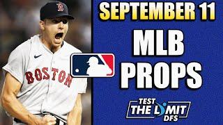 4-0 RUN! | Top 5 MLB Player Prop Picks for PrizePicks | Wednesday 9/11/2024