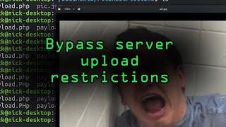 Bypass Server Upload Restrictions & Create a Reverse Shell [Tutorial]