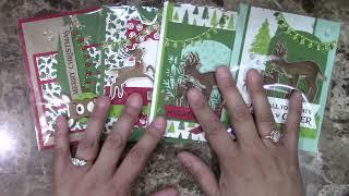 2024 Christmas Card Class Series - Stamp-a-Stack #3 - Reindeer Fun