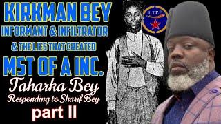 Taharka Bey crush Sharif Anael Bey proving (his leader) was the informant who infiltrated MST of A