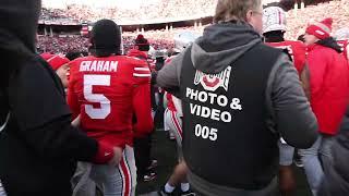 Ohio State and Michigan players brawl after game