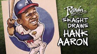 Hank Aaron Marker Doodle for @COGSportsCards