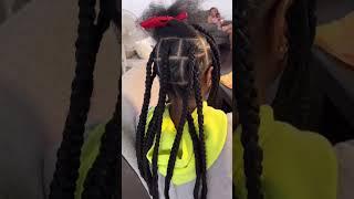 Jumbo KNOTLESS BOX BRAIDS For Beginners | Urshaircare