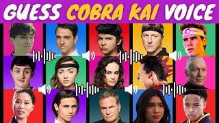 Cobra Kai season 6 part 2 special Quiz  Guess The Voice  Guess The Character 