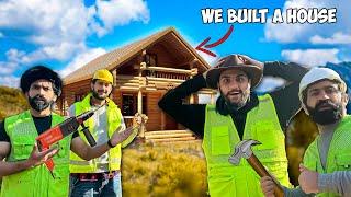 We Built A Wooden House In Mountains ️ | Challenge Video | Our Vines