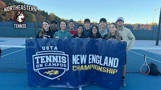 2024 USTA Tennis on Campus Sectionals with Northeastern University Tennis! (senior fall pt 2)