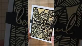 Obsessed with Gold Paste #diy #cardmaking #justinehovey #simonhurley #solarpaste