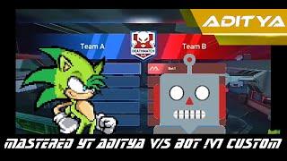 @MasteredYTAditya vs Bot | 1v1 Custom Deathmatch • Mastered YT Aditya | Mech Arena