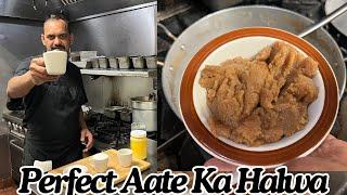 Perfect Aate Ka Halwa | आटे का हलवा | Desi Ghee Ka Halwa | Atta Halwa Recipe | Kada Prasad | Halwa