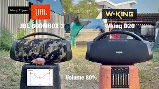 JBL Boombox 3 vs W-King D20