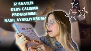 VERİMLİ ÇALIŞMA PROGRAMI HAZIRLAMAK | VERİMLİ DERS ÇALIŞMAK | SAAT SİSTEMİ | #yks #yks2024