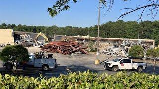 Crews tear down North DeKalb Mall to make way for new mixed-use development