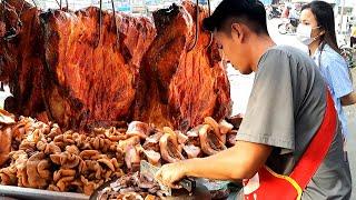 Water Festival Day! Meat 100kg sold out by 6PM! Cambodian street food