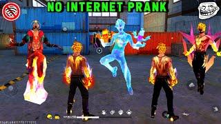 No Internet Prank  With New Paradox Legendry Bundle 999+ Prank  Garena Free Fire  Y GAMING