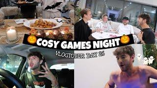 COSY GAMES NIGHT w/ THE GANG ~ Vlogtober Day 26