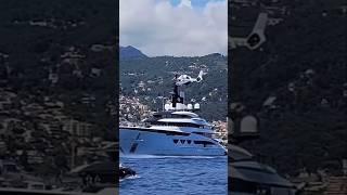 Canadian Billionaire Touches Down on His Ahpo Superyacht