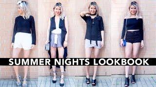 Summer Night Outfits Lookbook || Sylvia Jade