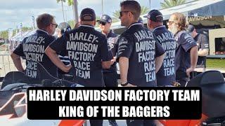 KING OF THE BAGGERS HARLEY-DAVIDSON FACTORY TEAM AT THE SPEEDWAY - DAYTONA BIKE WEEK 2025