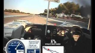 Nigel Greensall pole position lap in Chevron B36 Historic VdeV Paul Ricard