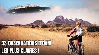 43 observations Indiscutables d'Extraterrestres et d'OVNIs prises en photo | Images choquantes !