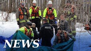 Police remove body from Junction Creek in Sudbury