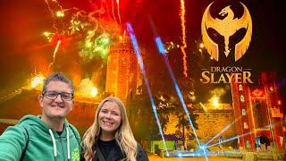 Dragon Slayer Is AMAZING! Warwick Castle Summer 2024 LIVE Show With Fireworks!