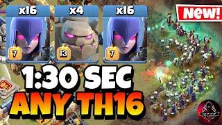 EPIC STRATEGY | Th16 Zap Witch Quake Attack Strategy | Th16 Zap Witch | Best Th16 Attack Strategy