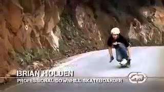 EckoTV Brian Holden Downhill Skateboarding