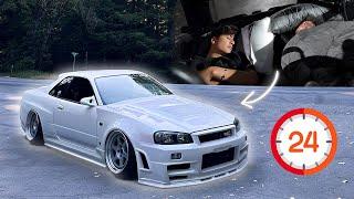 24 Hour Challenge in an R34 Skyline!