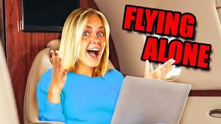 I FLEW ALONE across the country! No Parents!