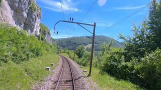  4K  Porrentruy - Delémont - Basel cab ride [07.2022] Jura Führerstandsmitfahrt