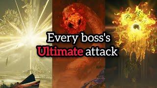 every main boss's ultimate attack in dlc