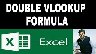 DOUBLE VLOOKUP FORMULA IN EXCEL | VLOOKUP FORMULA IN EXCEL | EKAAM EDUCATION INSTITUTE