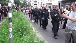 LOVE DYKES * - FIGHT FASCISM DYKE *  MARCH  BERLIN  26.7.24