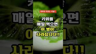 키위를 매일 먹으면 이 병이 사라집니다 #키위 #건강음식