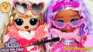 The Tayriana Collab We Needed! LOL Surprise Tweens Neon Pop Stars Thea Stars & Kitty K Dolls Review!