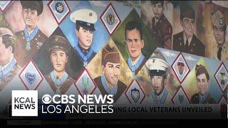 East LA mural honoring local veterans is finally completed nearly 15 years later