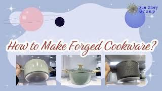 How to Make Forge Cookware? Forged press