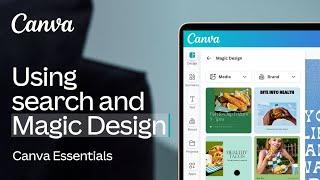 Using search and Magic Design: Your personal AI partner