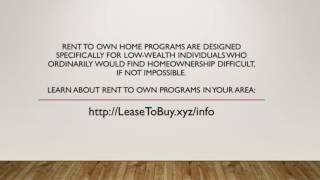 Rent To Own Homes In Mississippi - Lease To Own