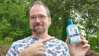 Review of  BLUE LIZARD Sensitive Mineral Sunscreen with Zinc Oxide, SPF 50+,