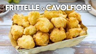 CAULIFLOWER FRITTERS Easy Recipe - Homemade by Benedetta