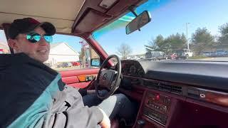 Final drive video 2/7/24 1985 Mercedes-Benz 380SE and my opinions on restorations