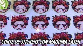 Como Cortar Stickers Con Maquina laser