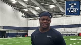 Penn State LB Kobe King talks Illinois matchup, Penn State's depth, teammates who stand out