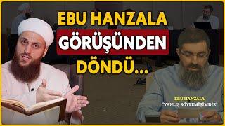 EBU HANZALA GÖRÜŞÜNDEN DÖNDÜ.. - Ömer Faruk Korkmaz Hoca - Halis Bayancuk - Münazara