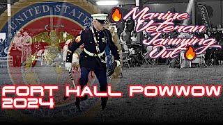 Marine 🪖 Veteran Jamming Out l Fort Hall Powwow 2024