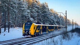 Winter Wonderland! Snowy Trains of Latvia ️